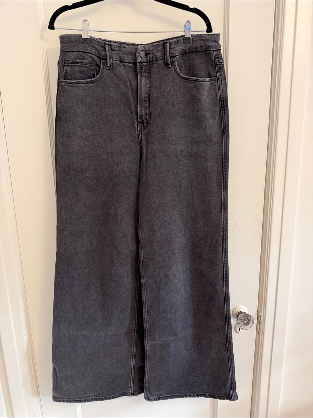 Good American 90s Wide Leg Jeans